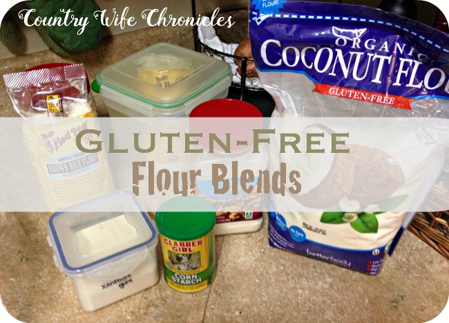 GF Flour Blends at Country Wife Chronicles