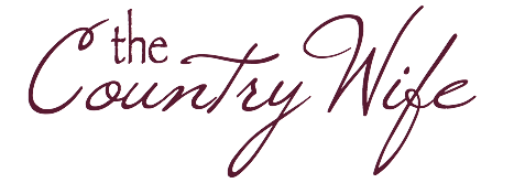 the Country Wife signature for the Country Wife Chronicles blog
