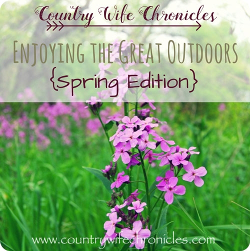 Enjoying the Great Outdoors {Spring Edition} Feature Image