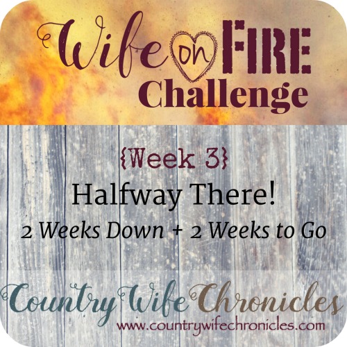 Wife on Fire Challenge Week 3 Feature Image