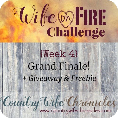 Wife on Fire Challenge Week 4 Feature Image
