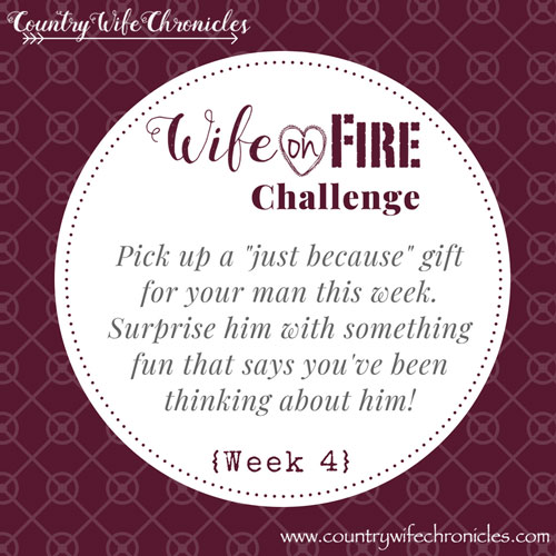 Wife on Fire Challenge 2018 -- Week 4 Challenge